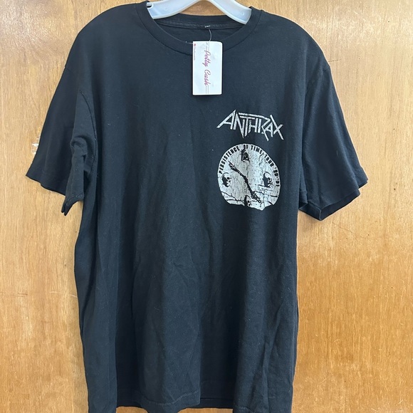 PacSun Black Short Sleeve Graphic Tee - Picture 1 of 6